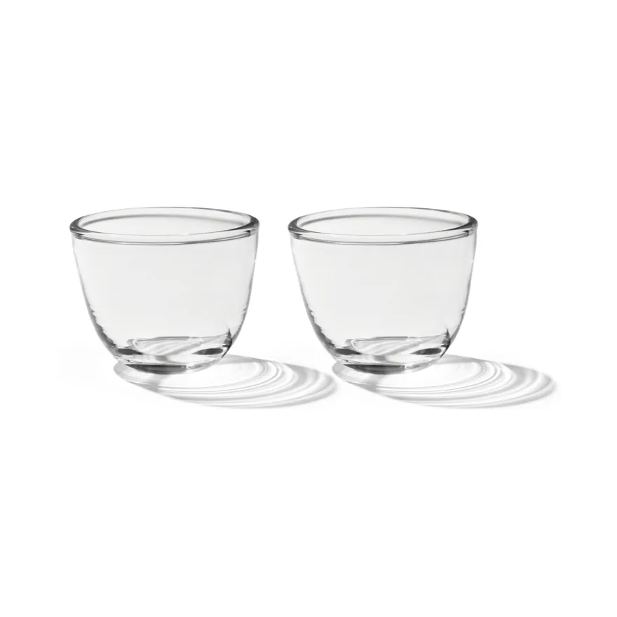 Pinho glas 2-pack, Klar Form & Refine
