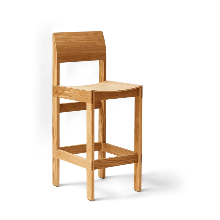 Sonder barstol 65 cm - Ek - Form & Refine
