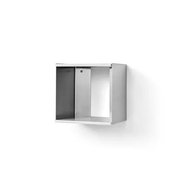 Taper Cube Box vägghylla - Rostfritt stål, 34x35 cm - Form & Refine