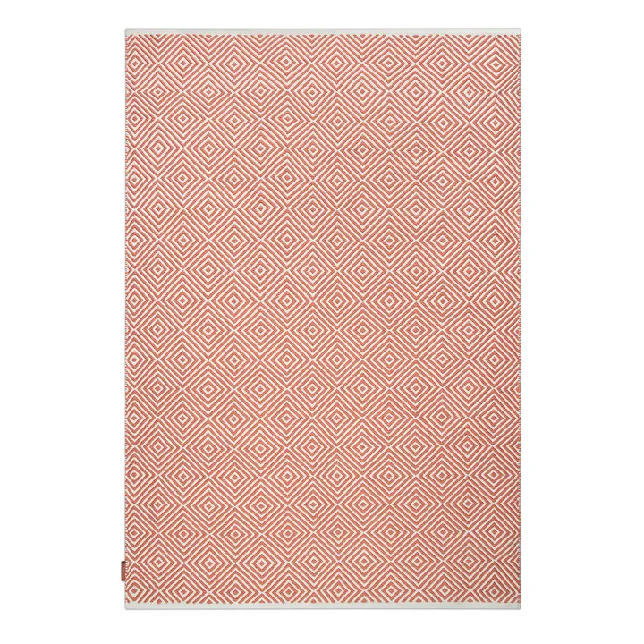 Diamond matta 140x200 cm - Burnt orange - Formgatan