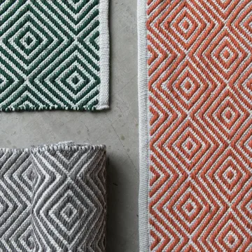 Diamond matta 200x300 cm - Green - Formgatan