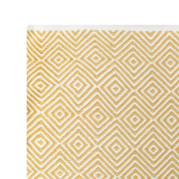 Diamond matta 200x300 cm - Yellow - Formgatan