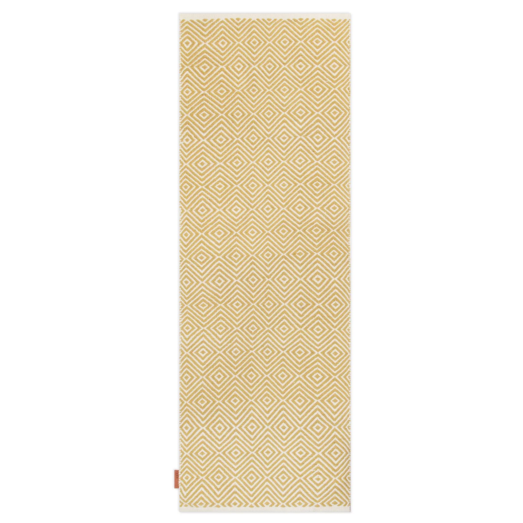 Diamond matta 70x200 cm, Yellow Formgatan