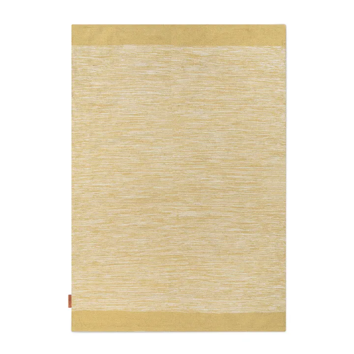 Melange matta 140x200 cm - Dusty yellow - Formgatan