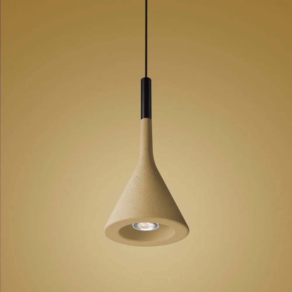 Aplomb pendel, gul Foscarini