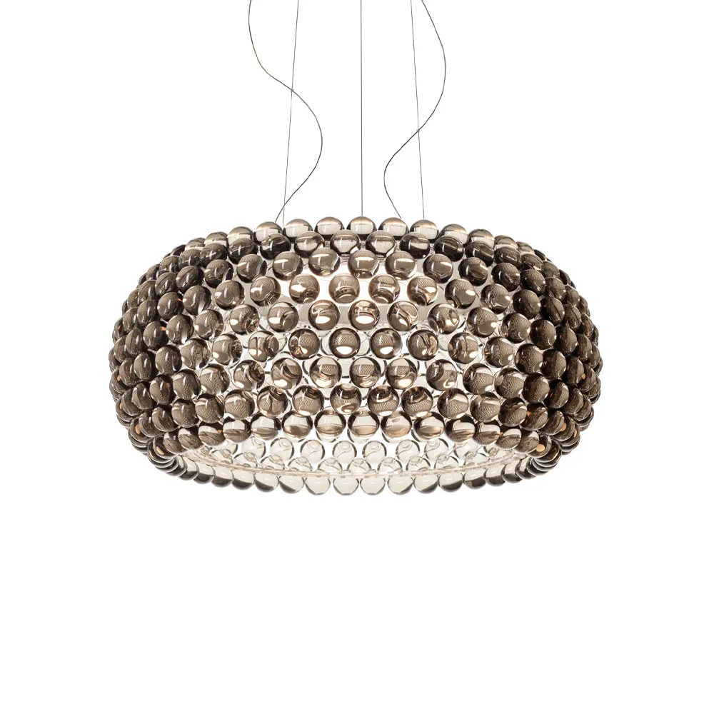 Caboche Plus grande dimbar pendel, Grå Foscarini