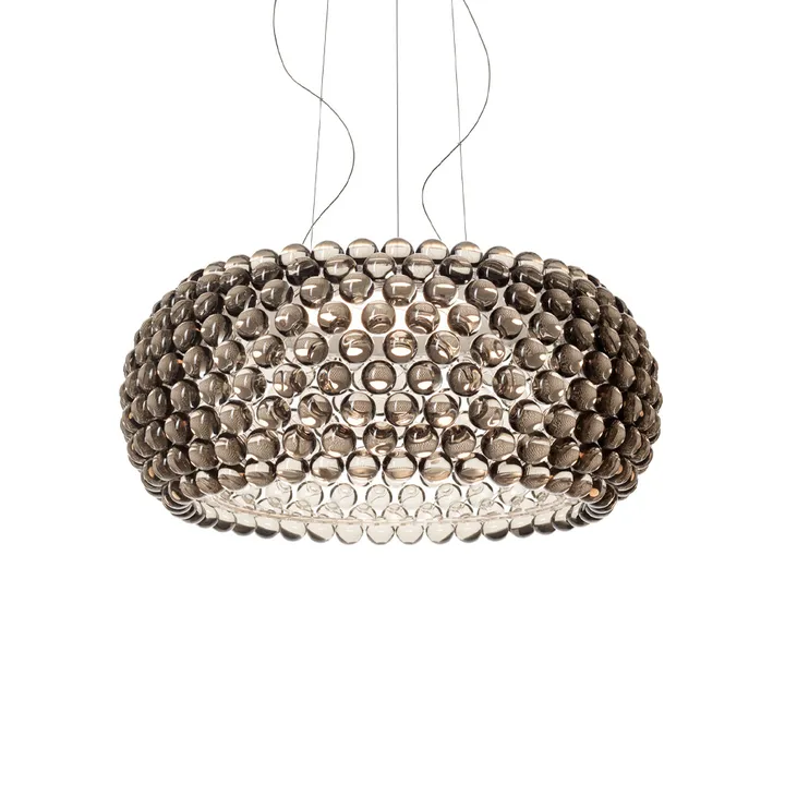 Caboche Plus grande dimbar pendel - Grå - Foscarini