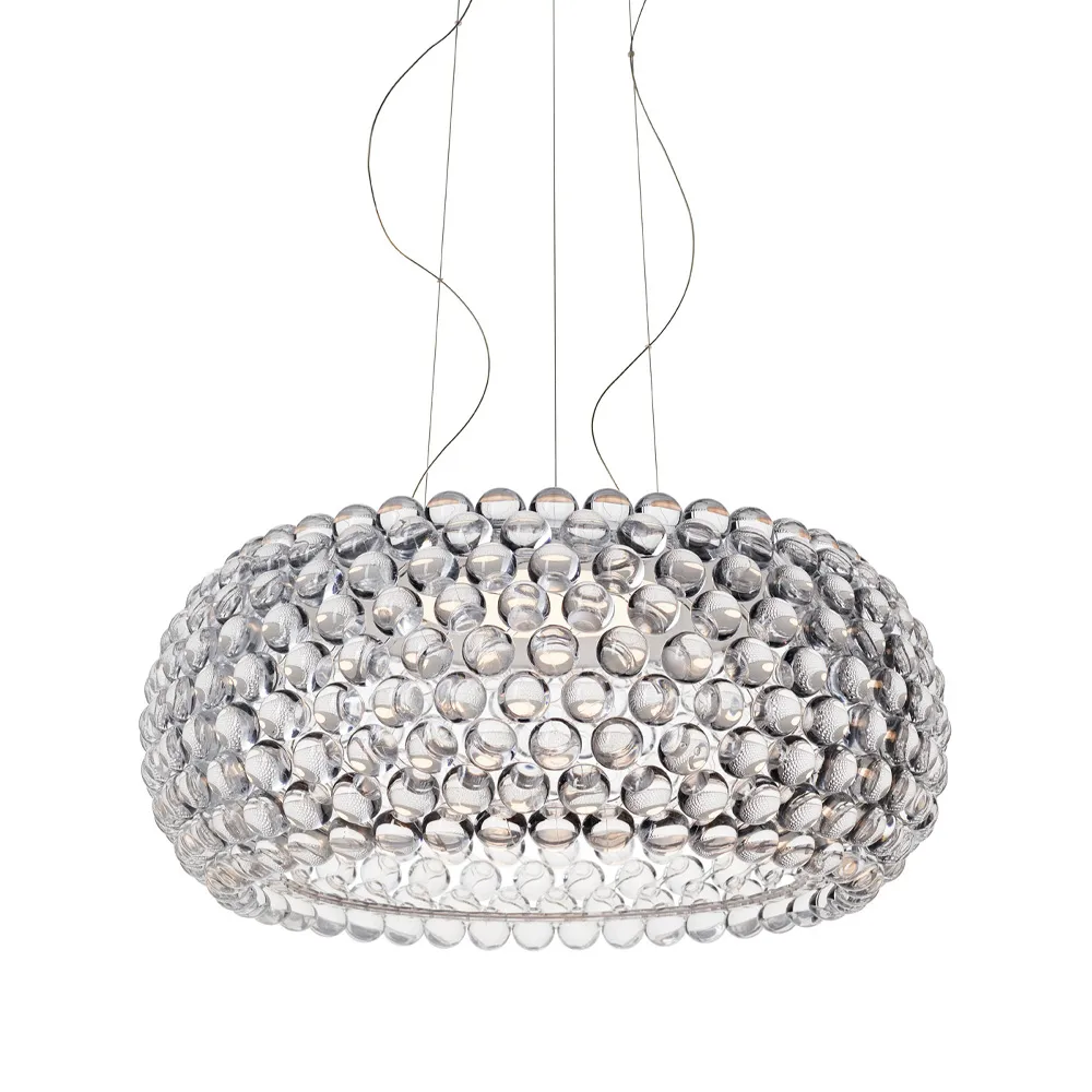 Caboche Plus grande MyLight pendel, transparent Foscarini