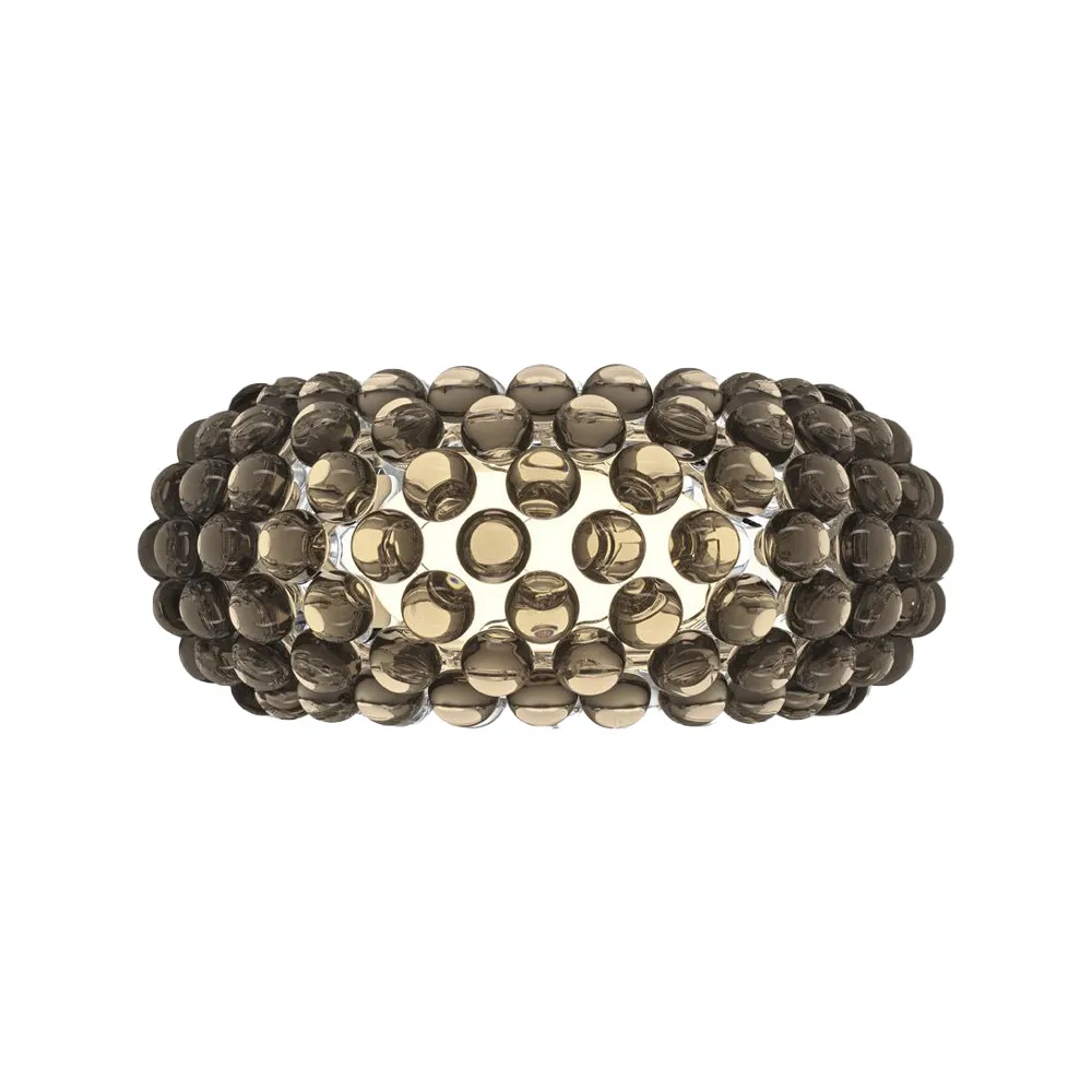 Caboche Plus media vägglampa, grå Foscarini