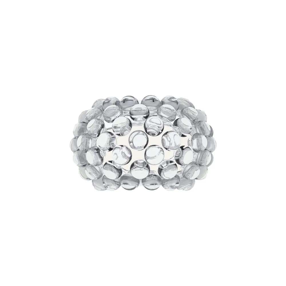Caboche Plus piccola MyLight vägglampa, transparent Foscarini