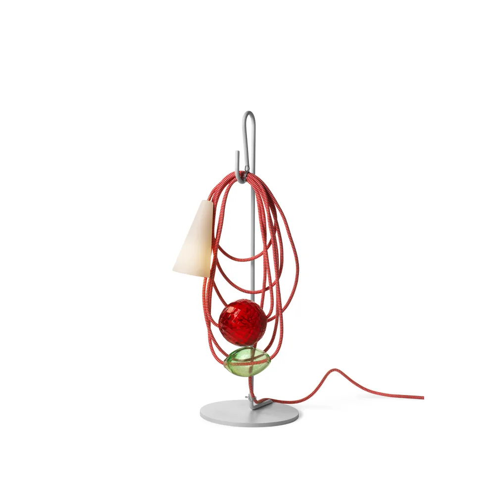 Filo bordslampa, grå, emerald king Foscarini