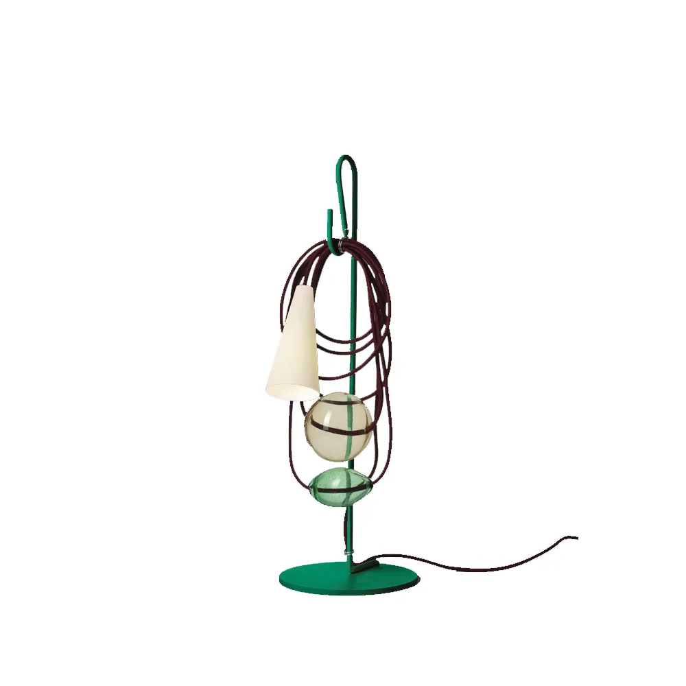 Filo bordslampa, Grön, southern talisman Foscarini