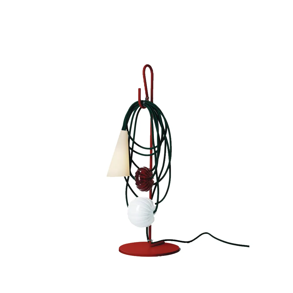Filo bordslampa, röd, ruby jaypure Foscarini