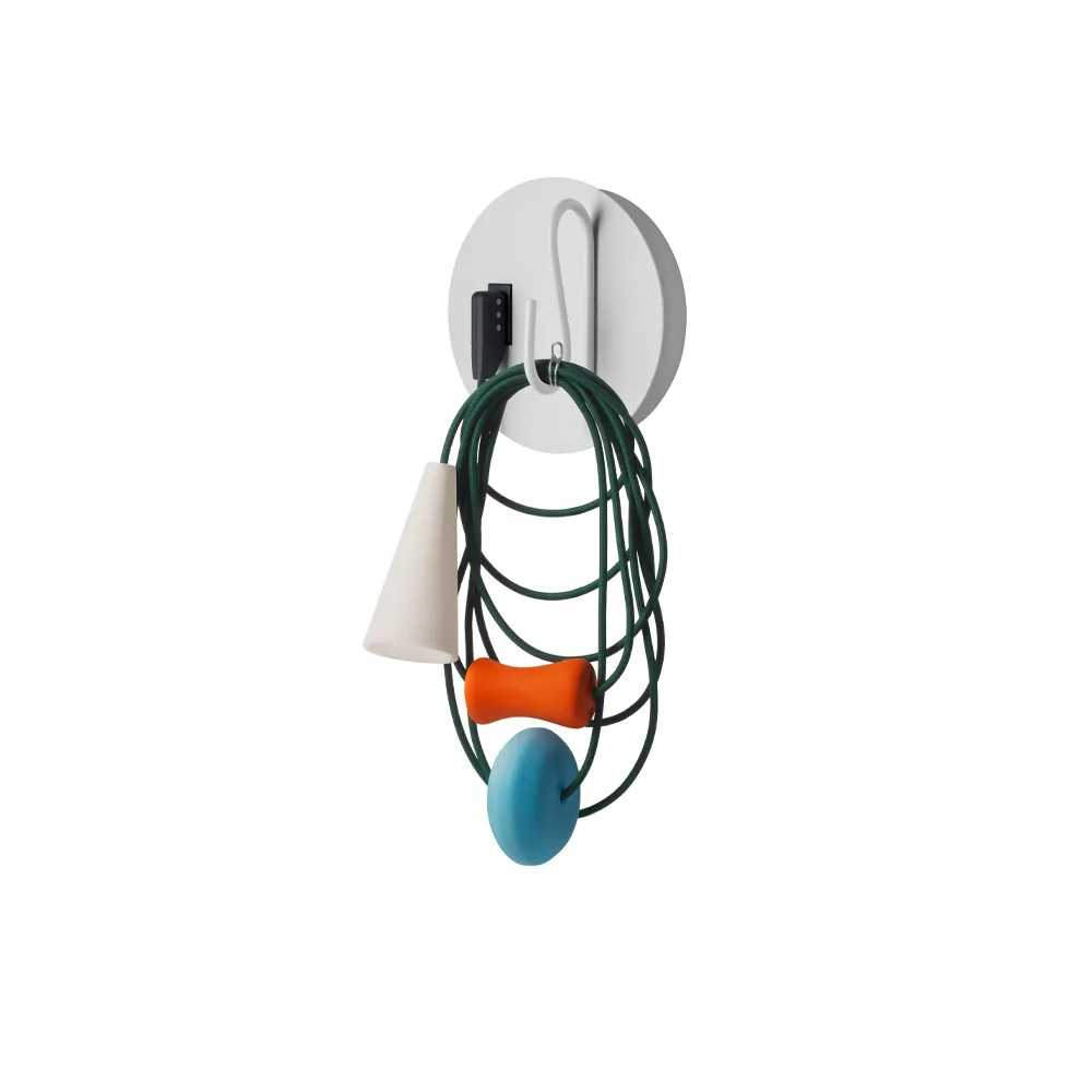 Filo vägglampa, vit, teodora Foscarini