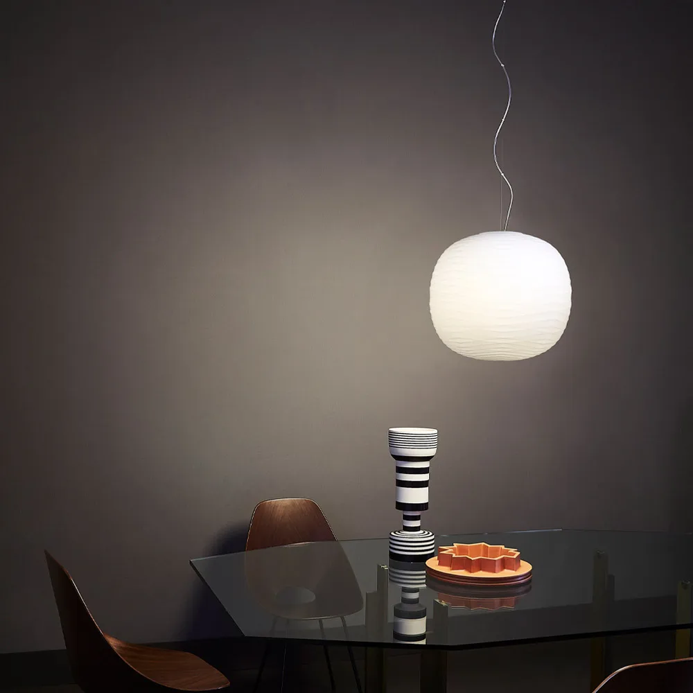 Gem pendel, vit Foscarini
