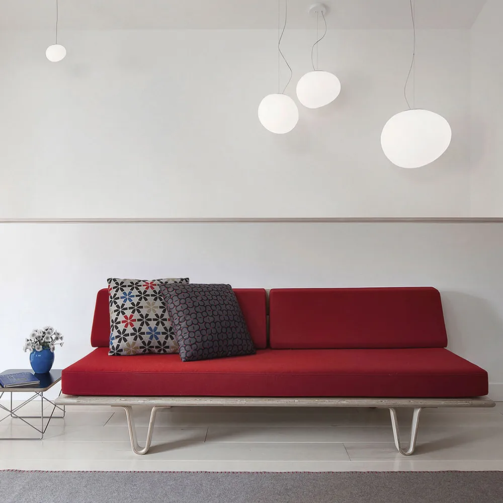 Gregg grande MyLight pendel, bianco/bianco Foscarini