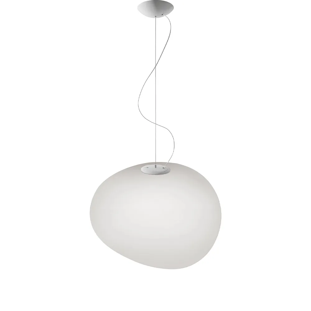 Gregg grande pendel, vit Foscarini