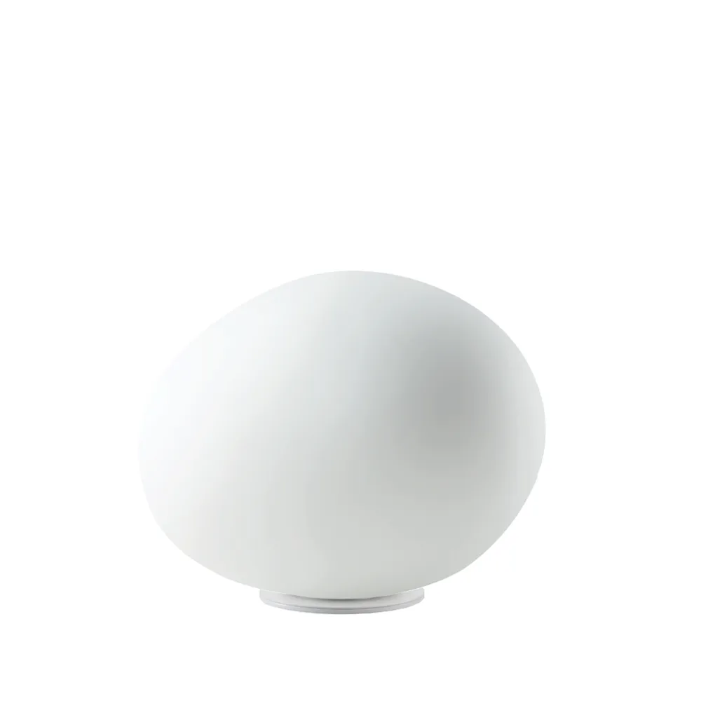 Gregg midi bordslampa, vit, led Foscarini