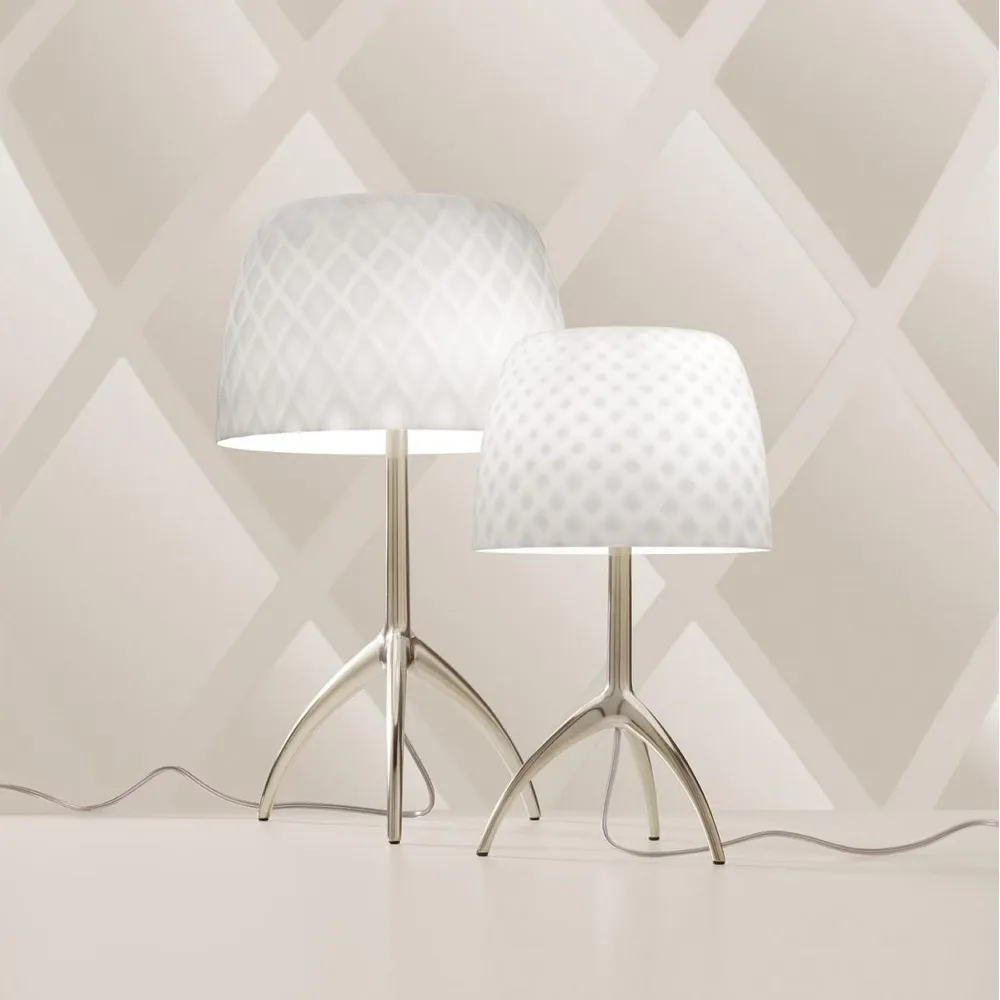 Lumiere 30th Piccola Dimbar bordslampa, champagne, bulles Foscarini