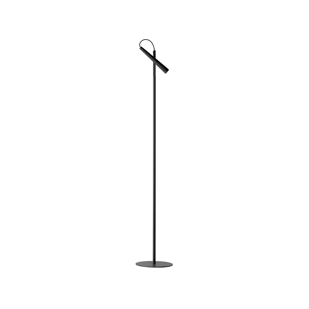 Magneto golvlampa, svart lack, led Foscarini