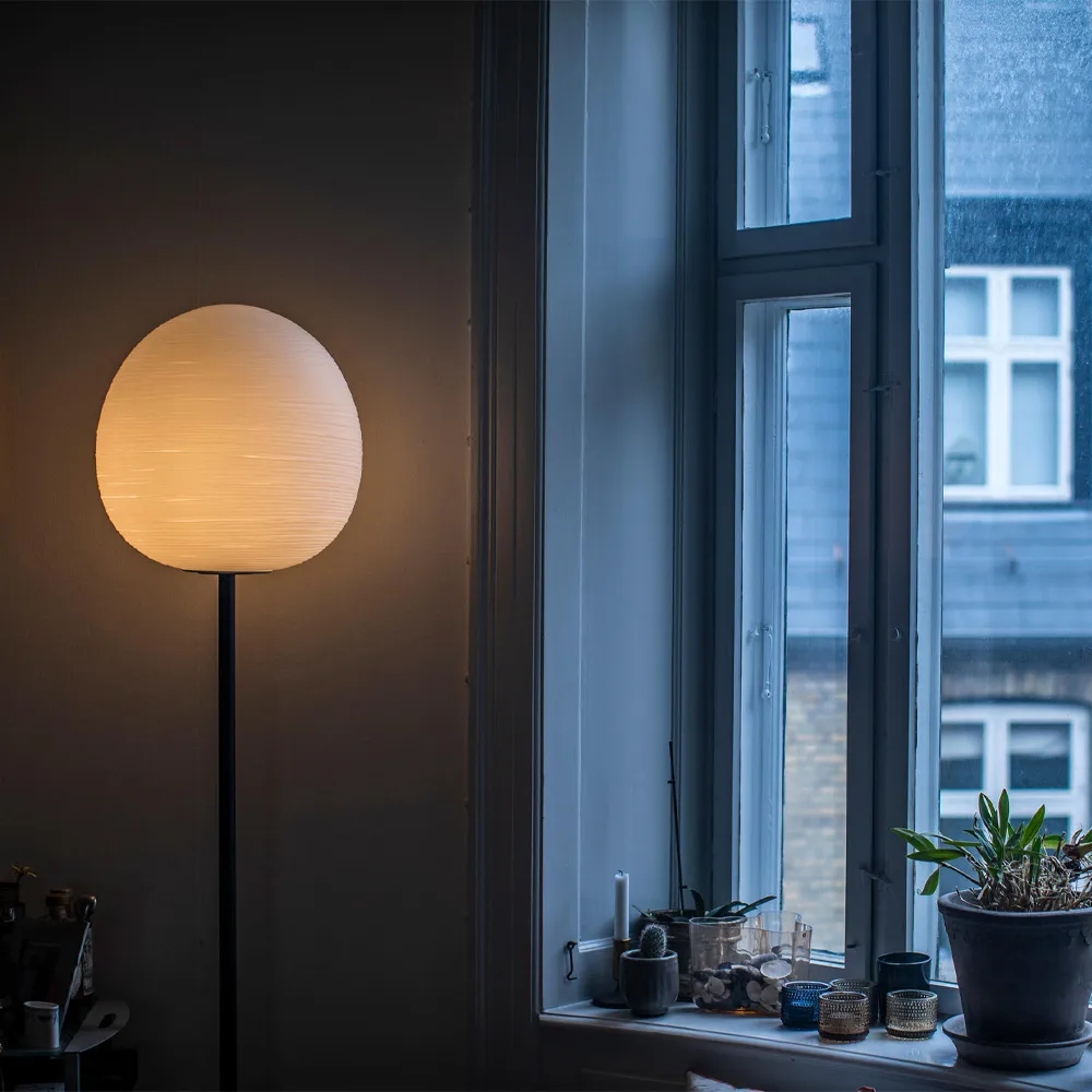 Rituals XL golvlampa, bianco/bianco Foscarini