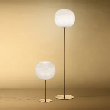 Rituals XL golvlampa - bianco/bianco - Foscarini