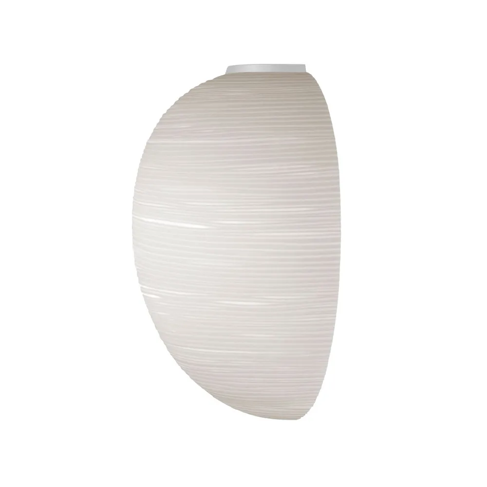 Rituals XL semi vägglampa, bianco/bianco Foscarini