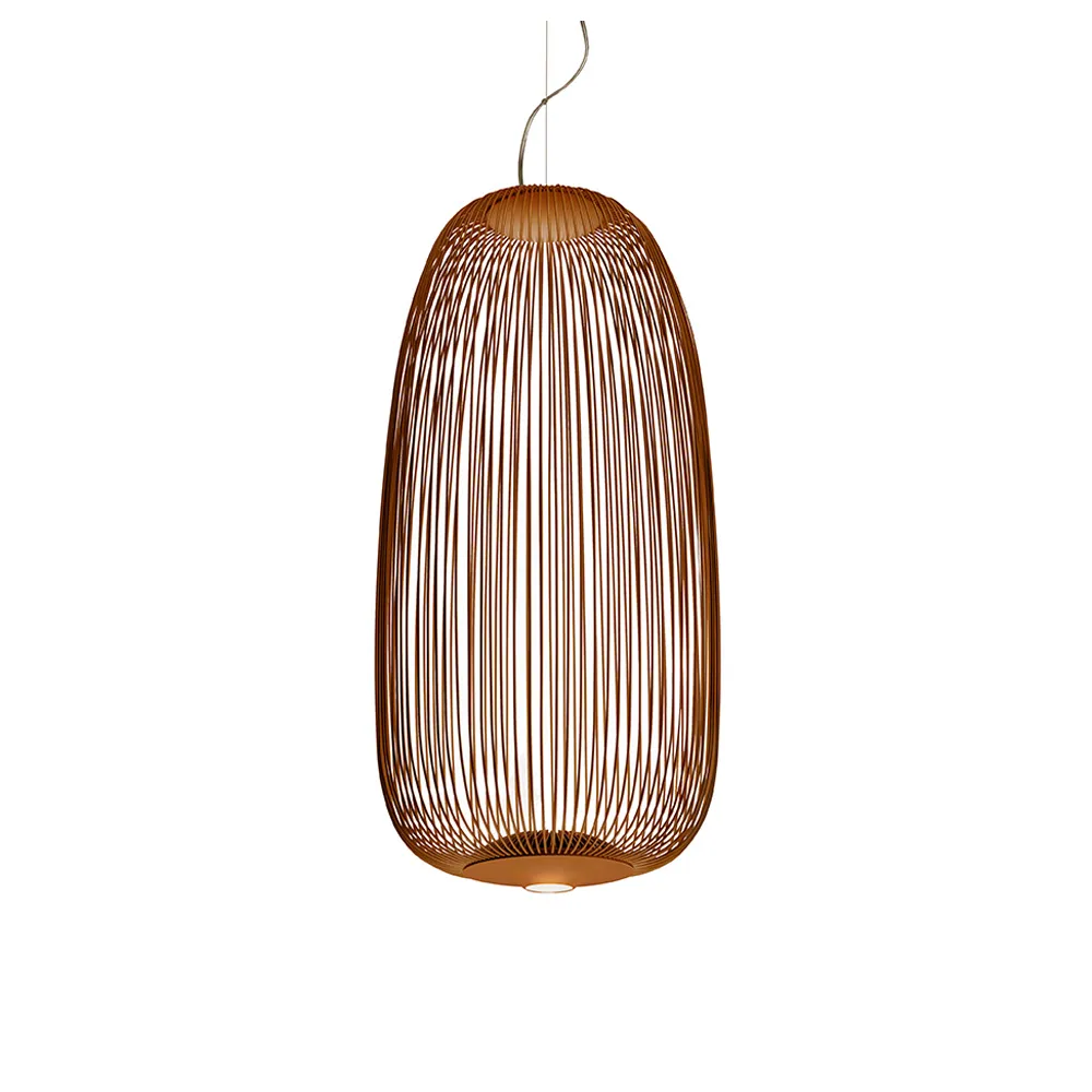 Spokes 1 Dimbar pendel, kopparfärgad Foscarini