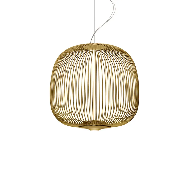 Spokes 2 Midi pendel - guld, dimbar - Foscarini