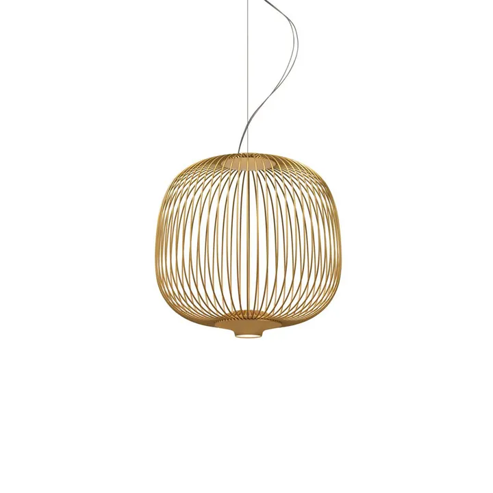 Spokes 2 Piccola MyLight pendel - guld - Foscarini