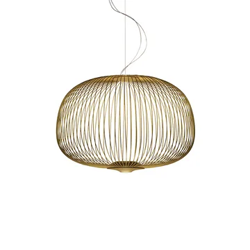 Spokes 3 pendel dimbar - guld - Foscarini