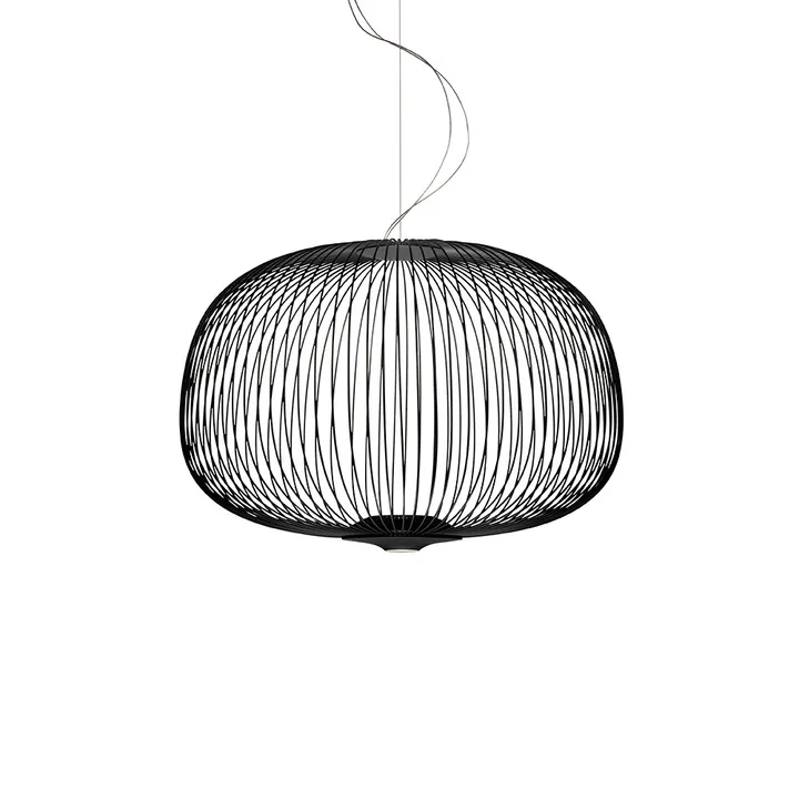 Spokes 3 pendel dimbar - svart - Foscarini