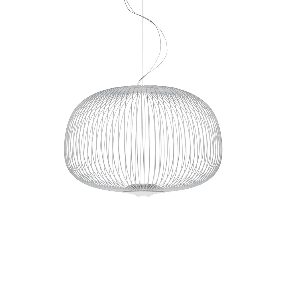 Spokes 3 pendel dimbar, vit Foscarini