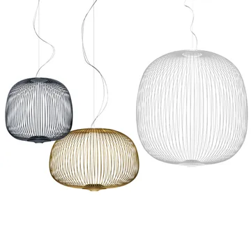 Spokes 3 pendel dimbar - vit - Foscarini