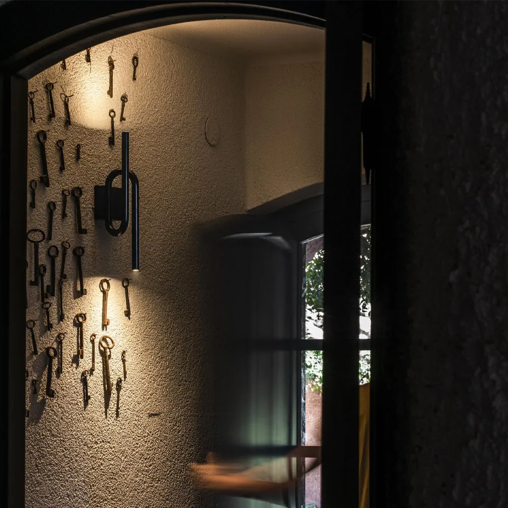 Tobia vägglampa, black Foscarini