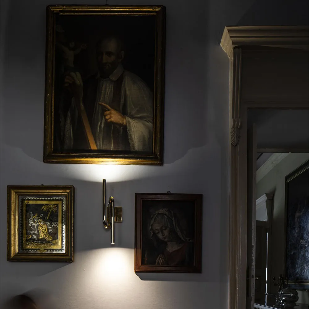 Tobia vägglampa, yellow Foscarini