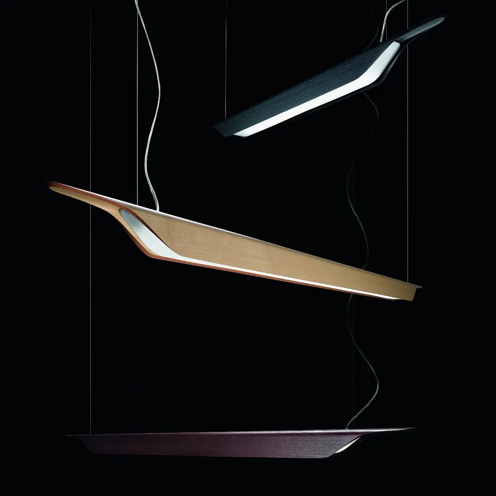 Troag pendel, natur, media, led Foscarini