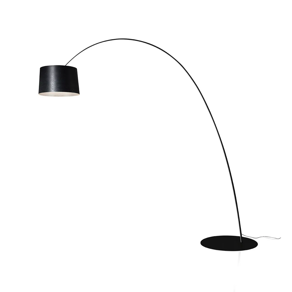 Twiggy Elle golvlampa, Svart Foscarini