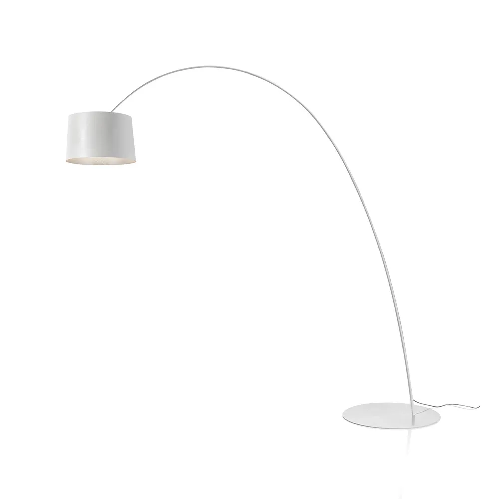 Twiggy Elle golvlampa, vit Foscarini