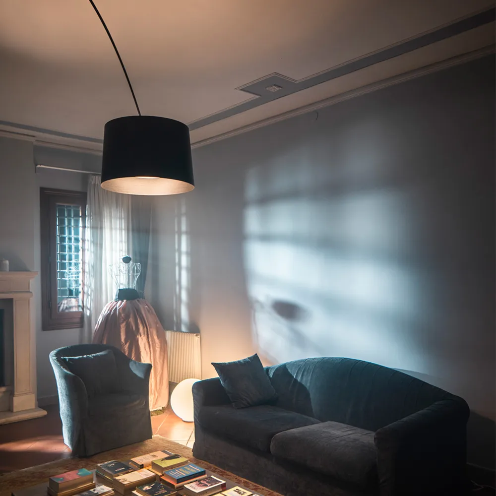 Twiggy Elle MyLight golvlampa, vit Foscarini