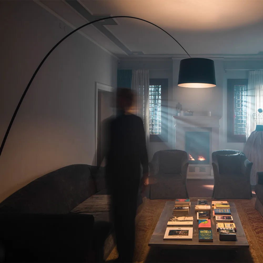 Twiggy Elle MyLight golvlampa, vit Foscarini