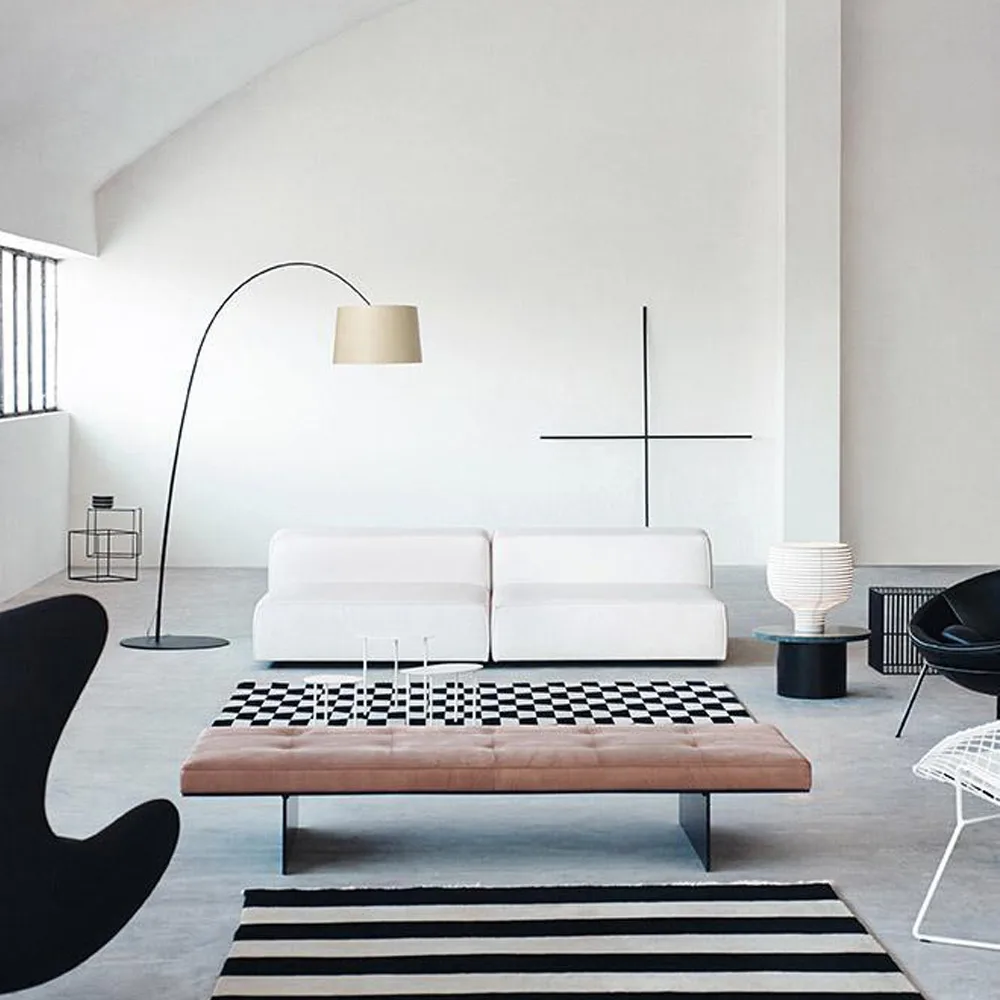 Twiggy Wood MyLight golvlampa, svart Foscarini