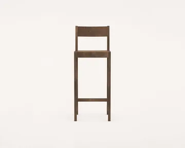Bar Chair 01 barstol - Mörkbrun björk, 76 cm - FRAMA