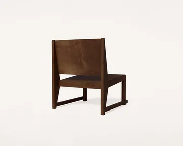 Easy Chair 01 loungestol - Mörkbrun björk - FRAMA