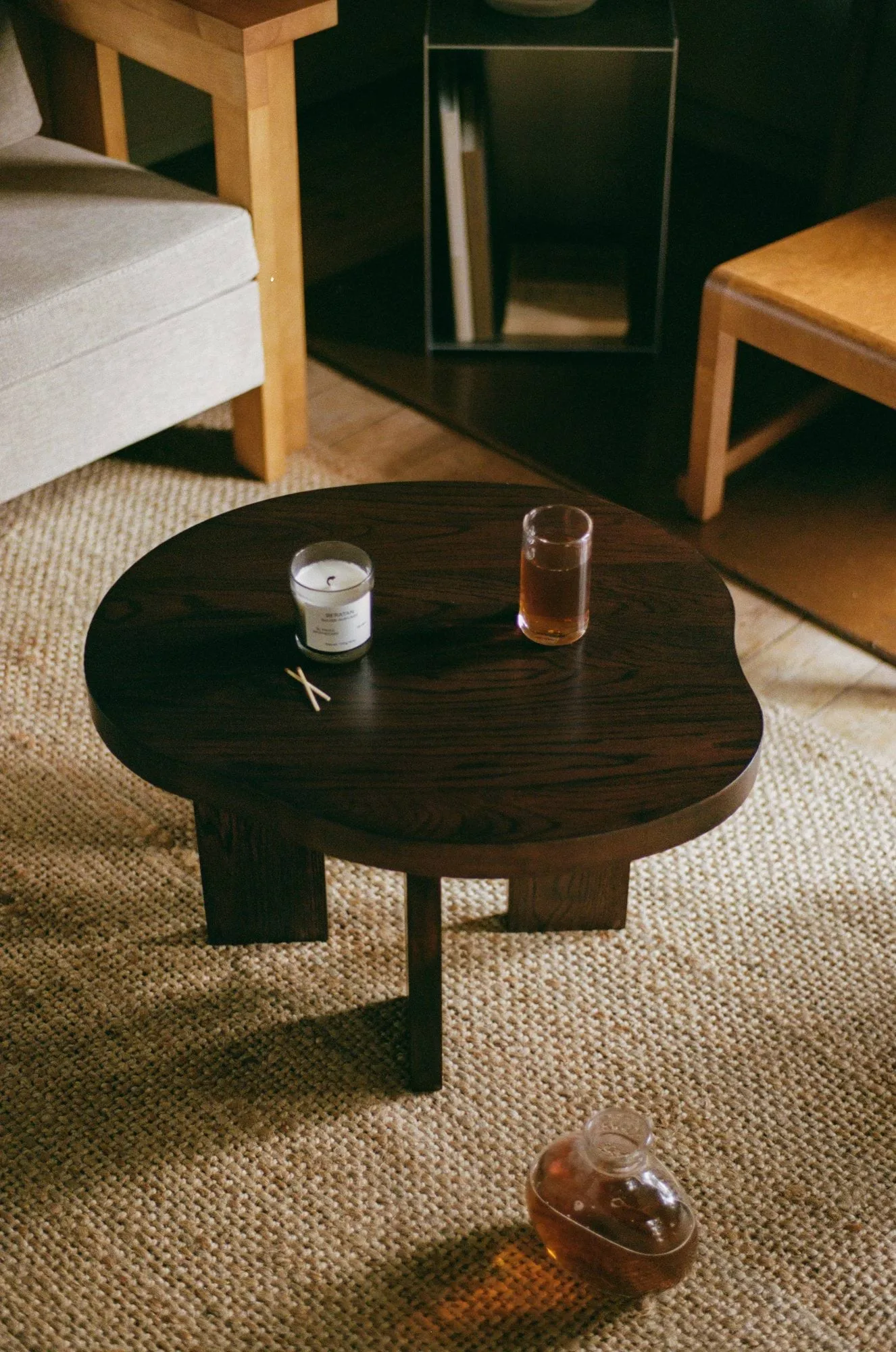 Farmhouse Pond soffbord, Mörk ek, 78x93,6x37 cm FRAMA