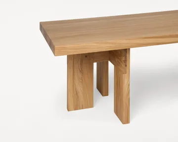 Farmhouse Rectangle soffbord - Ek, 115x52x37 cm - FRAMA