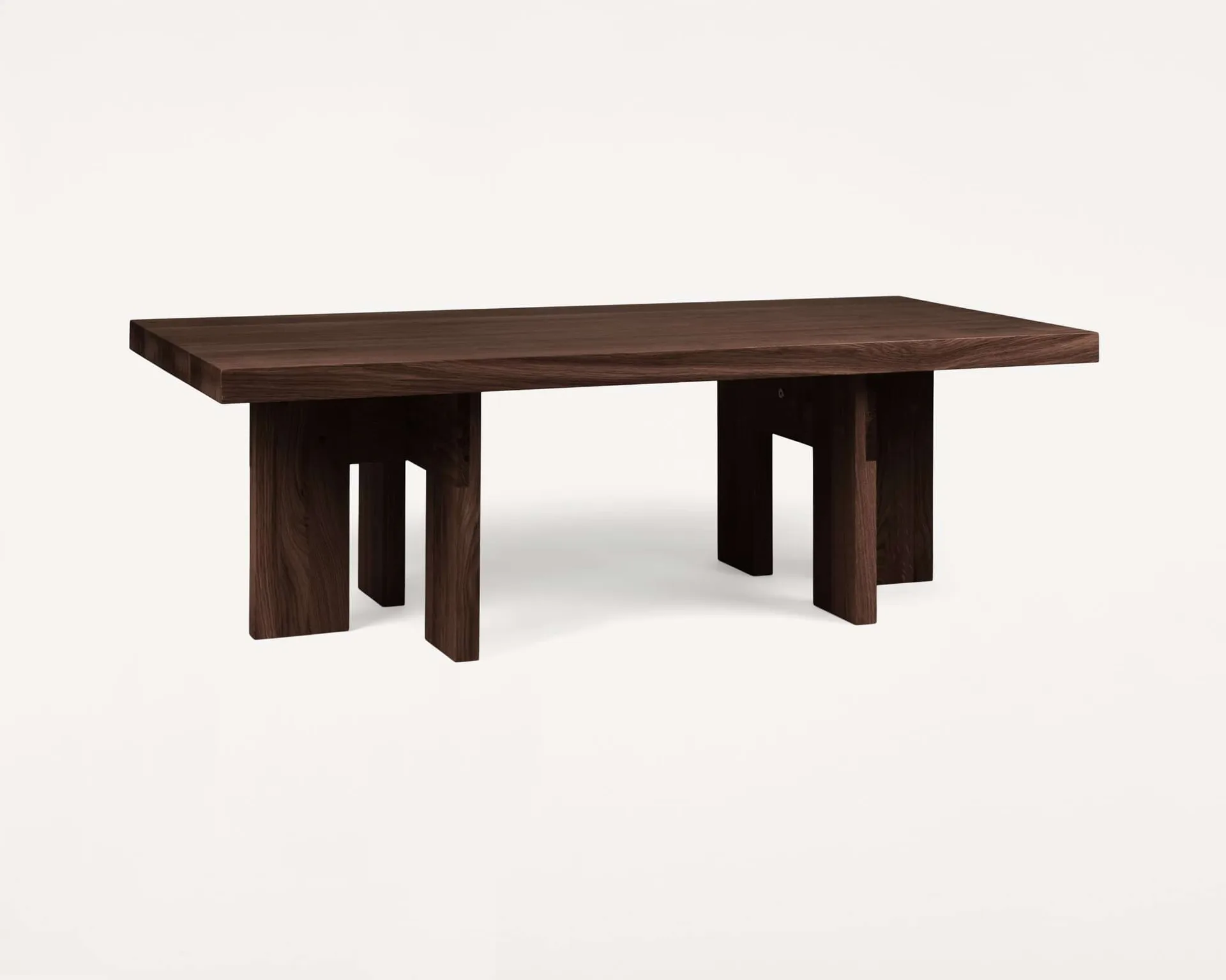 Farmhouse Rectangle soffbord, Mörk ek, 115x52x37 cm FRAMA