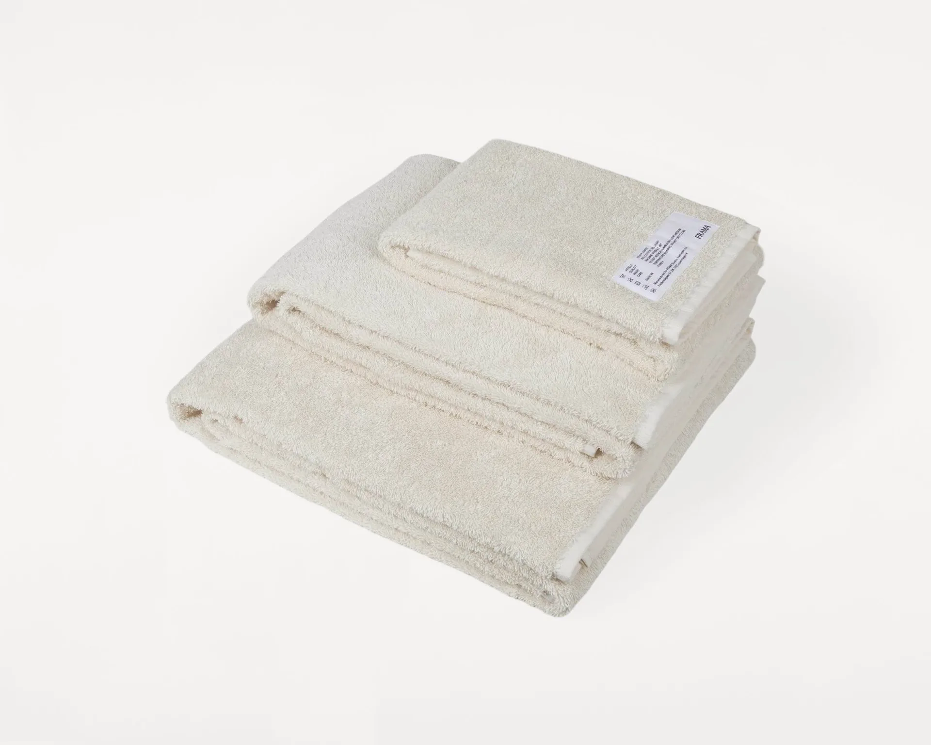Heavy Towel badlakan 150x100 cm, Bone white (vit) FRAMA