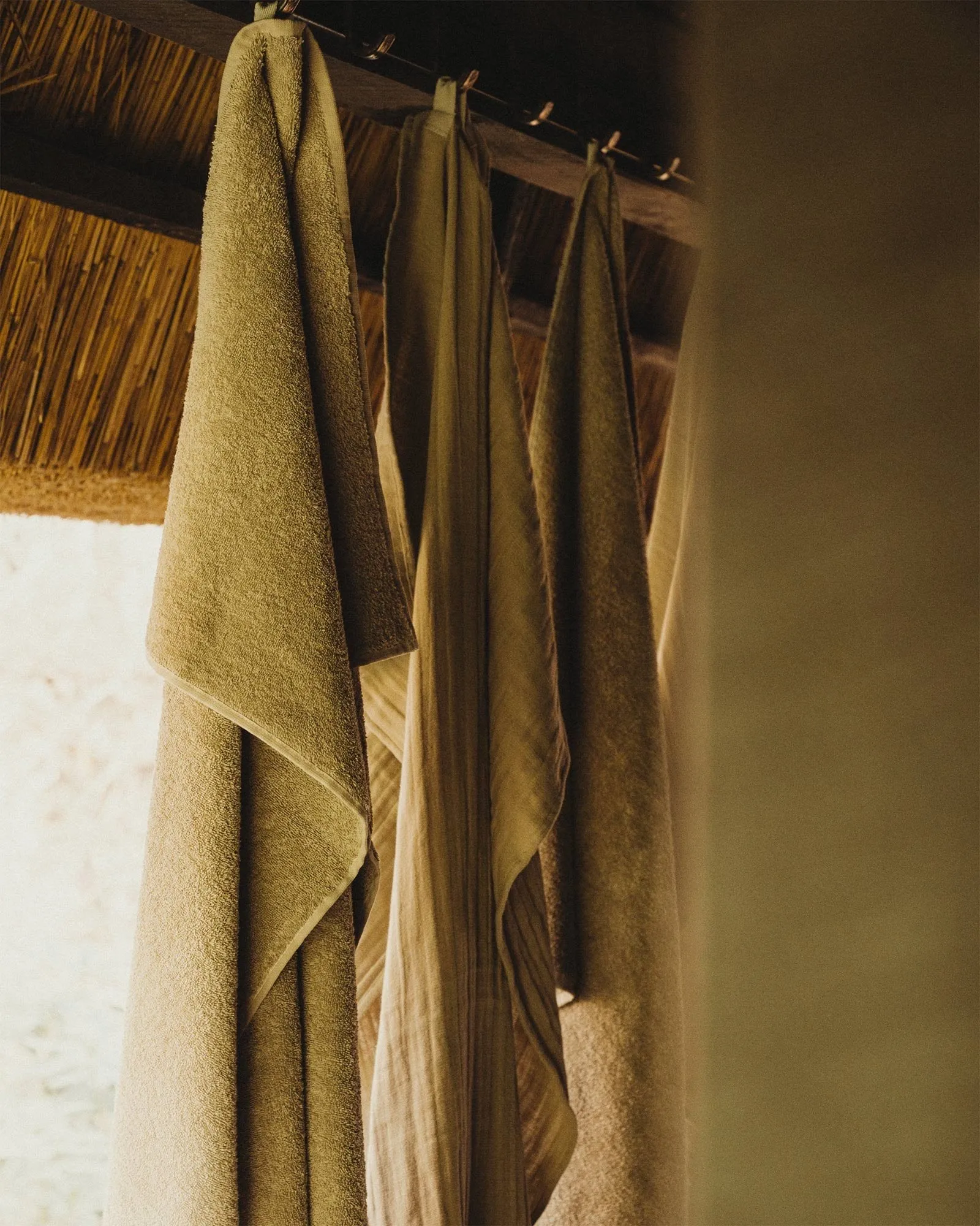 Heavy Towel badlakan 150x100 cm, Sage green (grön) FRAMA