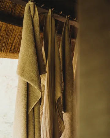Heavy Towel badlakan 150x100 cm - Sage green (grön) - FRAMA